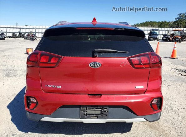KNDCB3LCXM5478417 2021 KIA NIRO Burgundy Вид ззаду