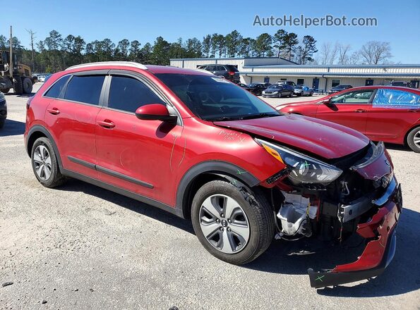 KNDCB3LCXM5478417 2021 KIA NIRO Burgundy Передня права чверть