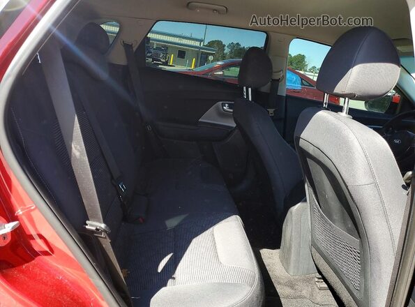 KNDCB3LCXM5478417 2021 KIA NIRO Burgundy Вид задньої частини салону