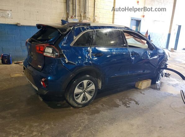 KNDCB3LCXM5485917 2021 KIA NIRO Blue Задня права чверть