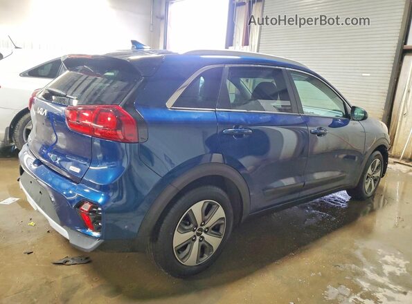 KNDCB3LCXN5534275 2022 KIA NIRO Blue Задня права чверть