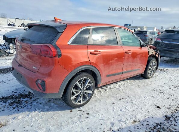 KNDCC3LC3M5476926 2021 KIA NIRO Orange Rear right