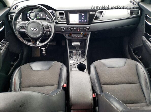KNDCC3LC4K5249855 2019 KIA NIRO Black Vista del salpicadero