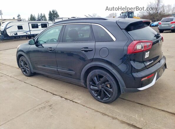 KNDCC3LC4K5249855 2019 KIA NIRO Black Trasero izquierdo