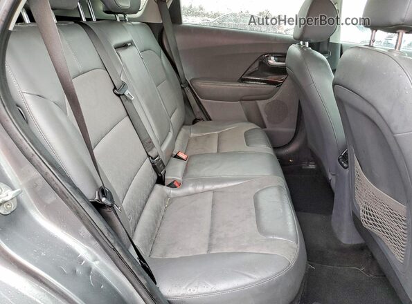 KNDCC3LC6J5110695 2018 KIA NIRO Серый Вид задних сидений