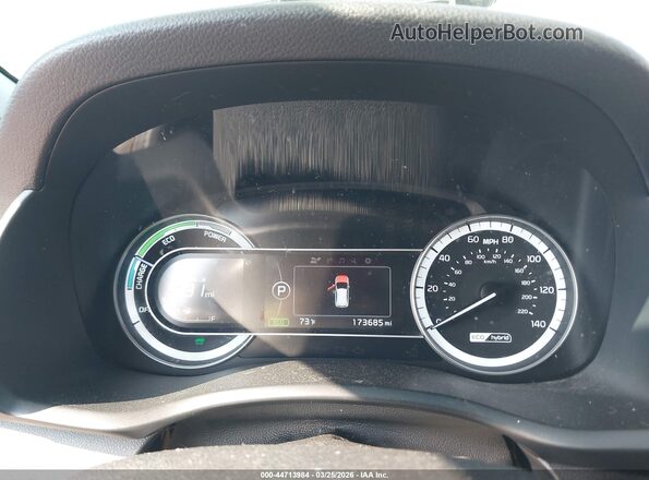 KNDCC3LCXJ5135552 2018 KIA NIRO Gray Вид задніх сидінь