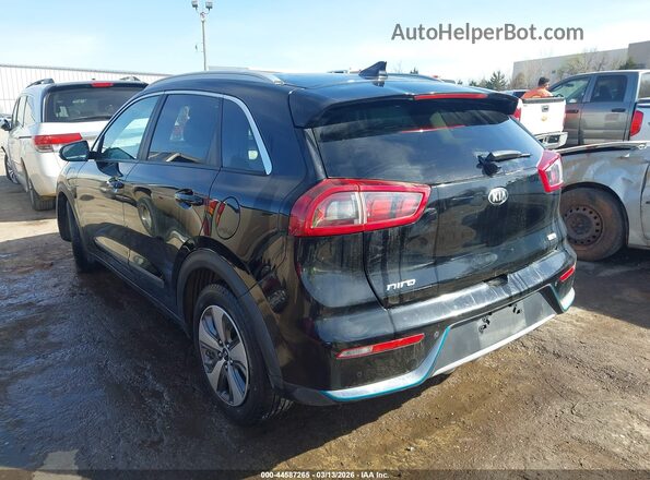 KNDCC3LD6K5253480 2019 KIA NIRO PLUG-IN HYBRID Black Trasero izquierdo