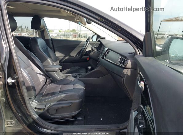 KNDCC3LD8K5331869 2019 KIA NIRO PLUG-IN HYBRID Black Սալոնի դիմացի տեսք