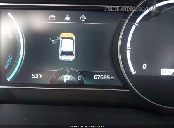 KNDCC3LG3L5041003 2020 KIA NIRO EV White 