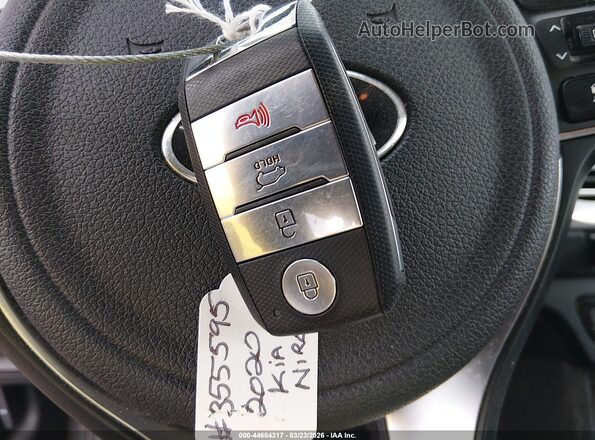 KNDCC3LG8L5070321 2020 KIA NIRO EV Black Widok deski rozdzielczej