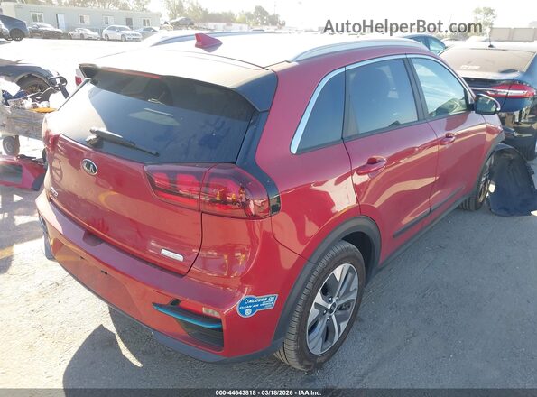 KNDCC3LG8M5098590 2021 KIA NIRO EV Красный Задняя правая четверть