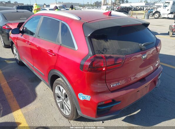 KNDCC3LG8M5098590 2021 KIA NIRO EV Красный Задняя левая четверть