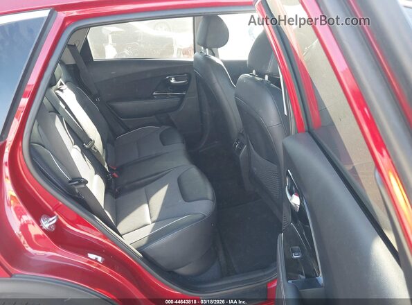 KNDCC3LG8M5098590 2021 KIA NIRO EV Красный Вид наклейки с VIN-кодом
