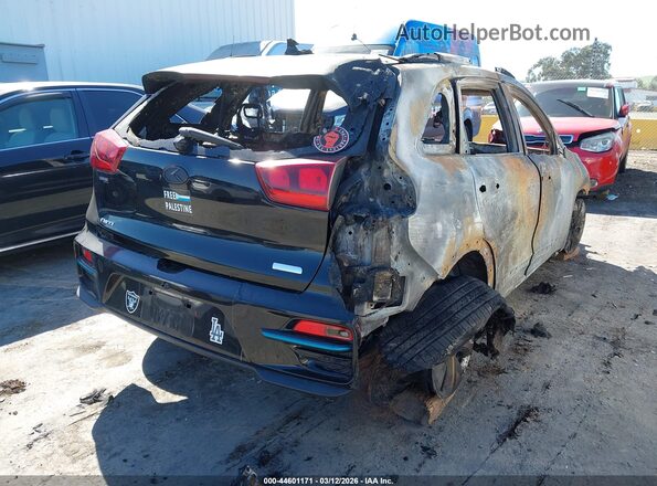 KNDCC3LG9K5022664 2019 KIA NIRO EV Black Հետևի աջ