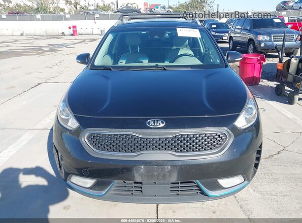 KNDCD3LD3J5205138 2018 KIA NIRO PLUG-IN HYBRID Black Vista del cuadro de instrumentos