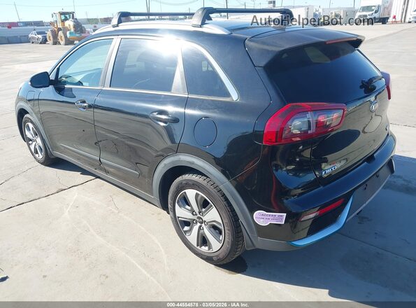 KNDCD3LD3J5205138 2018 KIA NIRO PLUG-IN HYBRID Black Trasero izquierdo