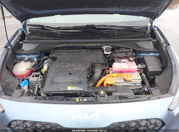 KNDCD3LDXN5547580 2022 KIA NIRO PLUG-IN HYBRID Blue Widok z tyłu