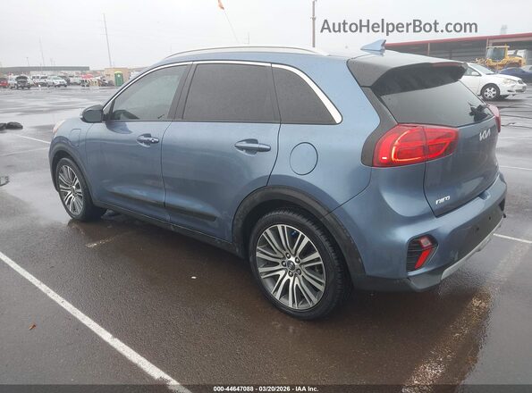 KNDCD3LDXN5547580 2022 KIA NIRO PLUG-IN HYBRID Blue Tył lewy