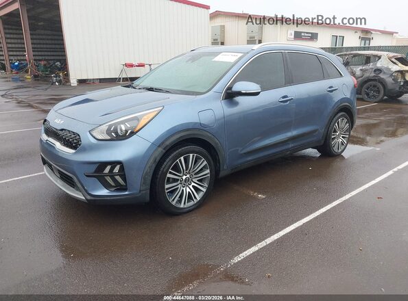 KNDCD3LDXN5547580 2022 KIA NIRO PLUG-IN HYBRID Blue Przód lewy