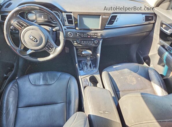 KNDCE3LC1K5275887 2019 KIA NIRO Silver Вид панелі приладів