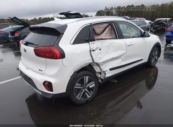 KNDCE3LC2M5484008 2021 KIA NIRO White Trasero derecho