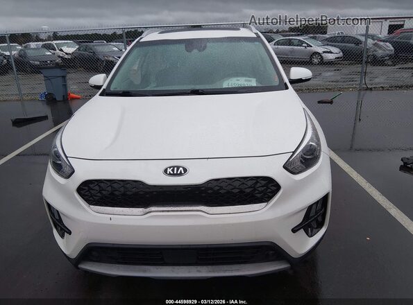 KNDCE3LC2M5484008 2021 KIA NIRO White Vista del cuadro de instrumentos