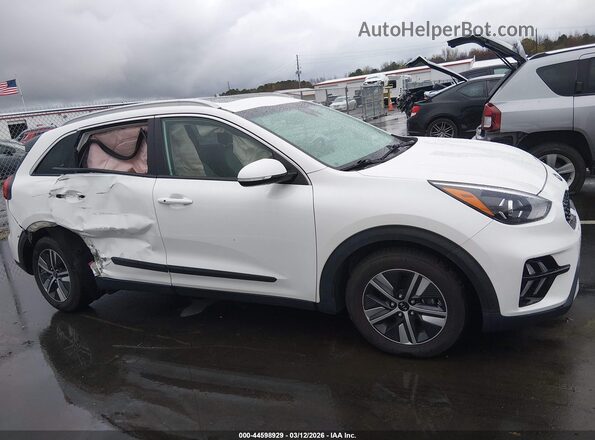 KNDCE3LC2M5484008 2021 KIA NIRO White Vista interior trasera