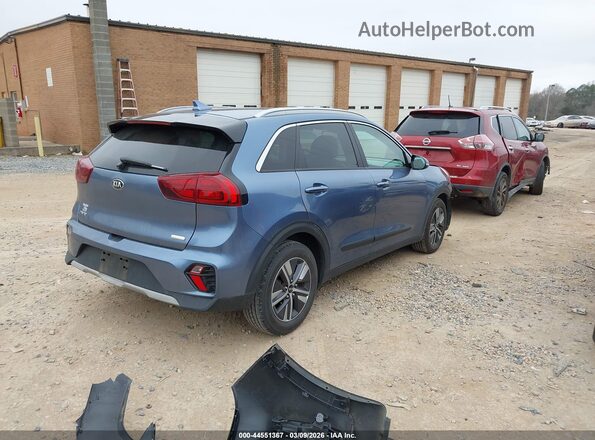 KNDCE3LC4M5486701 2021 KIA NIRO Blue Задня права чверть