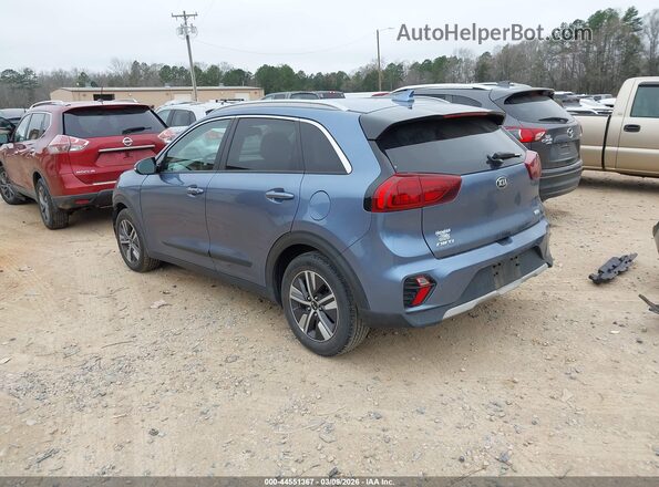KNDCE3LC4M5486701 2021 KIA NIRO Blue Задня ліва чверть