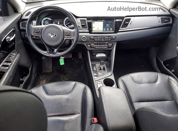 KNDCE3LC5J5124999 2018 KIA NIRO Charcoal Widok deski rozdzielczej