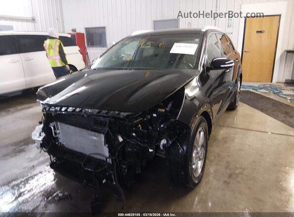 KNDCE3LC7K5264599 2019 KIA NIRO Черный Передняя левая четверть