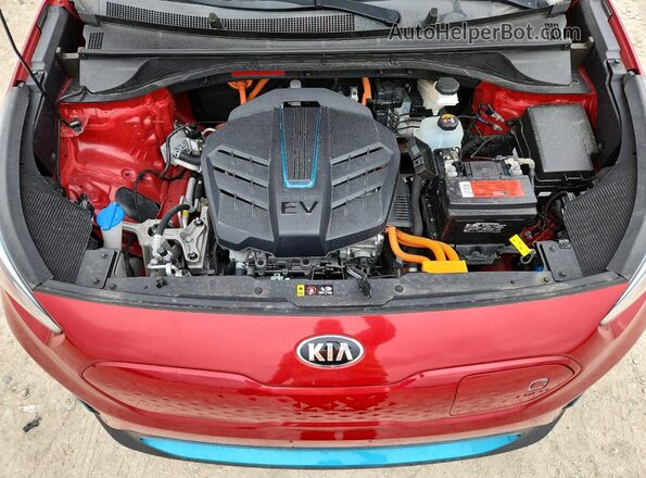 KNDCE3LG7M5099174 2021 KIA NIRO Maroon Вид підкапотного простору