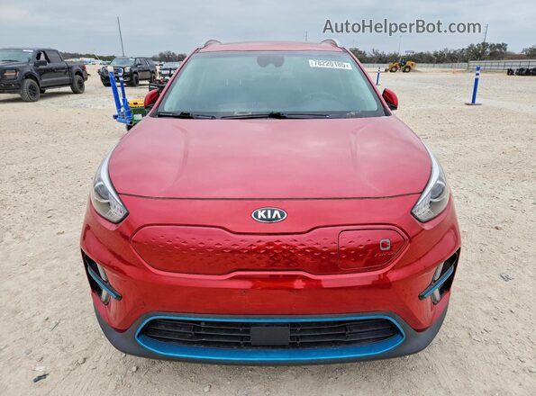 KNDCE3LG7M5099174 2021 KIA NIRO Maroon Вид спереду