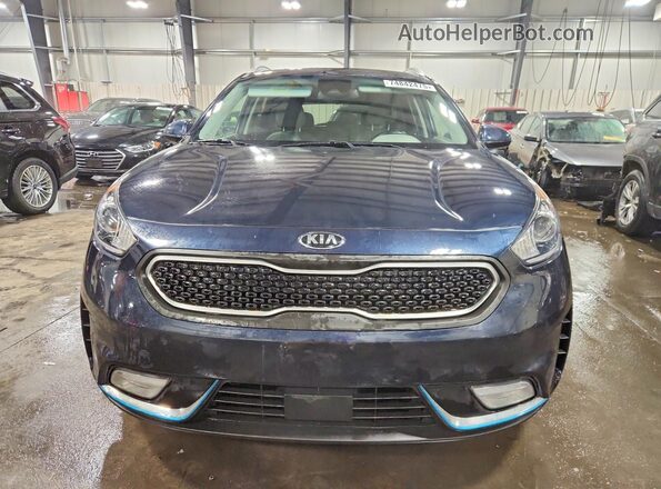 KNDCM3LD6K5274858 2019 KIA NIRO Blue Front view