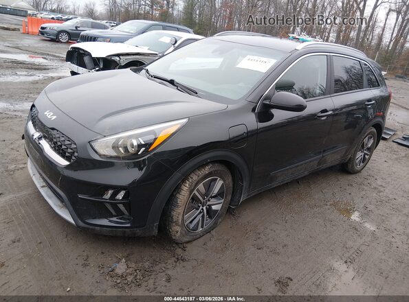 KNDCM3LD9N5543312 2022 KIA NIRO PLUG-IN HYBRID Black Przód lewy