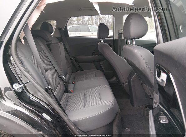 KNDCM3LD9N5543312 2022 KIA NIRO PLUG-IN HYBRID Black Widok naklejki z numerem VIN