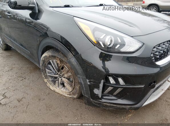KNDCM3LD9N5543312 2022 KIA NIRO PLUG-IN HYBRID Black Widok z przodu
