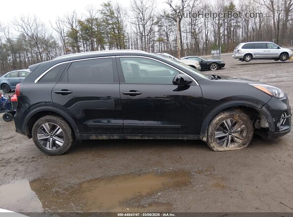 KNDCM3LD9N5543312 2022 KIA NIRO PLUG-IN HYBRID Black Widok wnętrza z tyłu