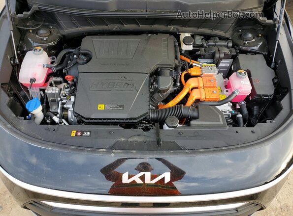 KNDCP3LE0T5332500 2026 KIA NIRO Black Вид задньої частини салону