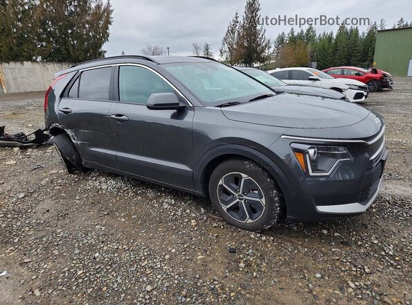 KNDCP3LE5S5306036 2025 KIA NIRO Gray Przód prawy