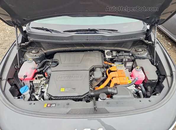 KNDCP3LE5S5306036 2025 KIA NIRO Gray Widok komory silnika