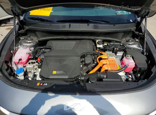 KNDCP3LE5T5326840 2026 KIA NIRO Gray Widok wnętrza z tyłu