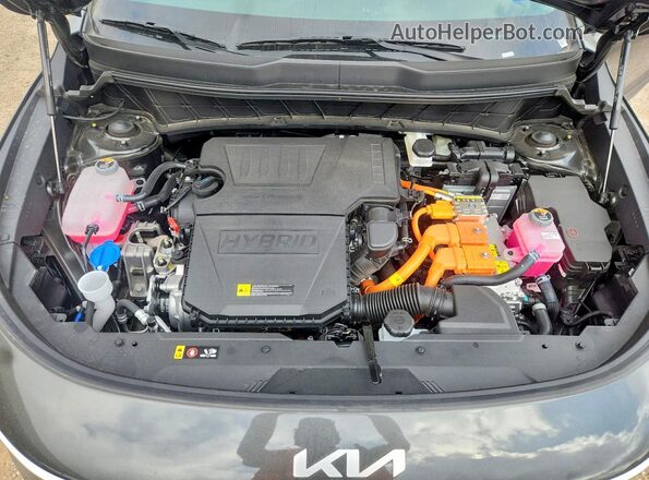 KNDCP3LE9T5328218 2026 KIA NIRO Gray Вид задньої частини салону