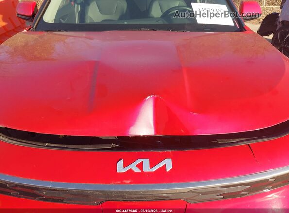 KNDCR3L12R5108600 2024 KIA NIRO EV Красный Вид сзади