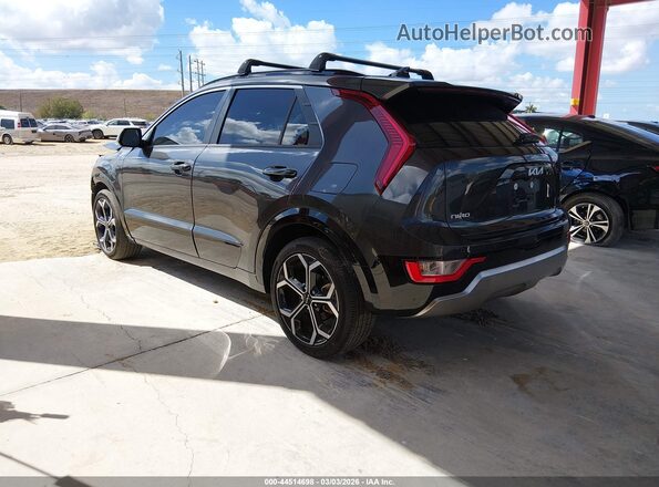 KNDCR3LE9P5074686 2023 KIA NIRO Black Trasero izquierdo