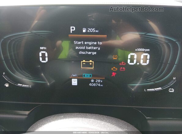 KNDCR3LE9P5074686 2023 KIA NIRO Black Vista de los asientos traseros