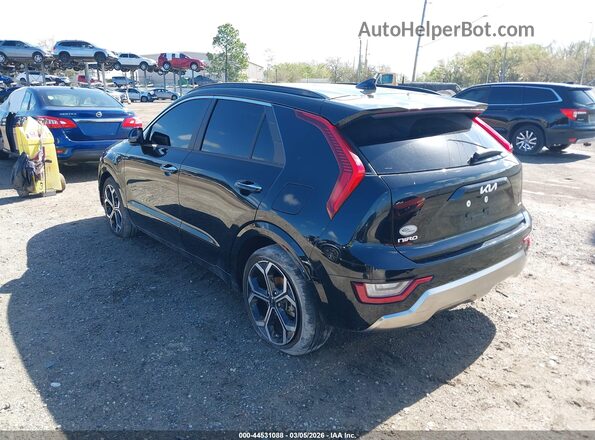 KNDCR3LF4R5119237 2024 KIA NIRO PLUG-IN HYBRID Black Rear left