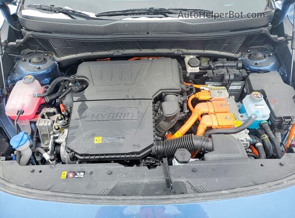 KNDCS3LF2S5308155 2025 KIA NIRO Синий Вид задней части салона