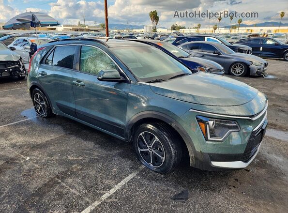 KNDCS3LF6P5067238 2023 KIA NIRO Зеленый Передняя правая четверть