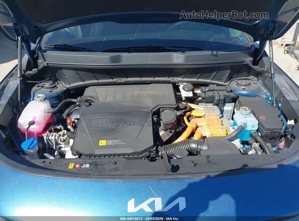 KNDCS3LFXS5309523 2025 KIA NIRO PLUG-IN HYBRID Blue Вид ззаду